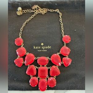 Kate Spade Vibrant Red Necklace
